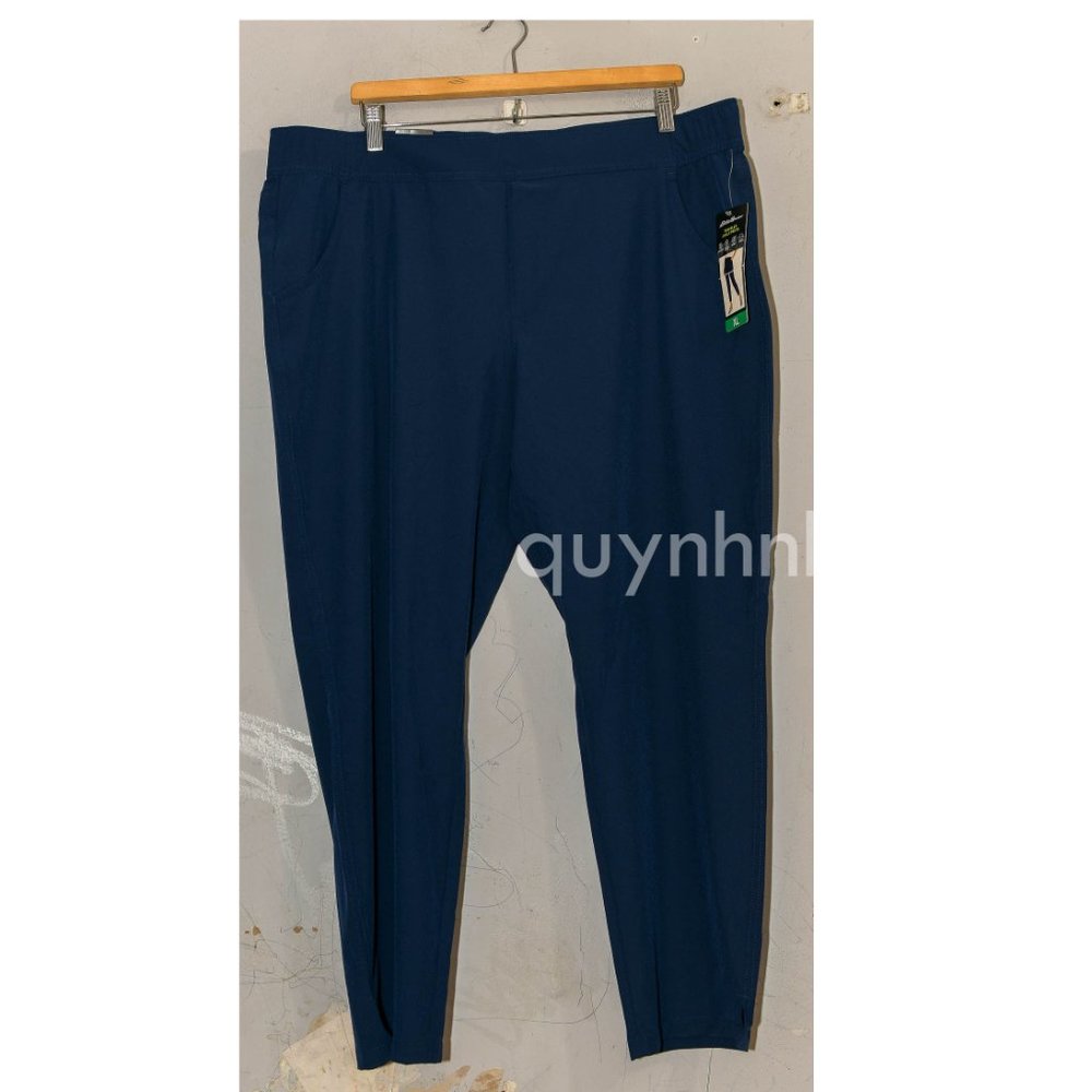 Eddie Bauer Ladies' Traveler Pant in  NAVY - Picture 2 of 6